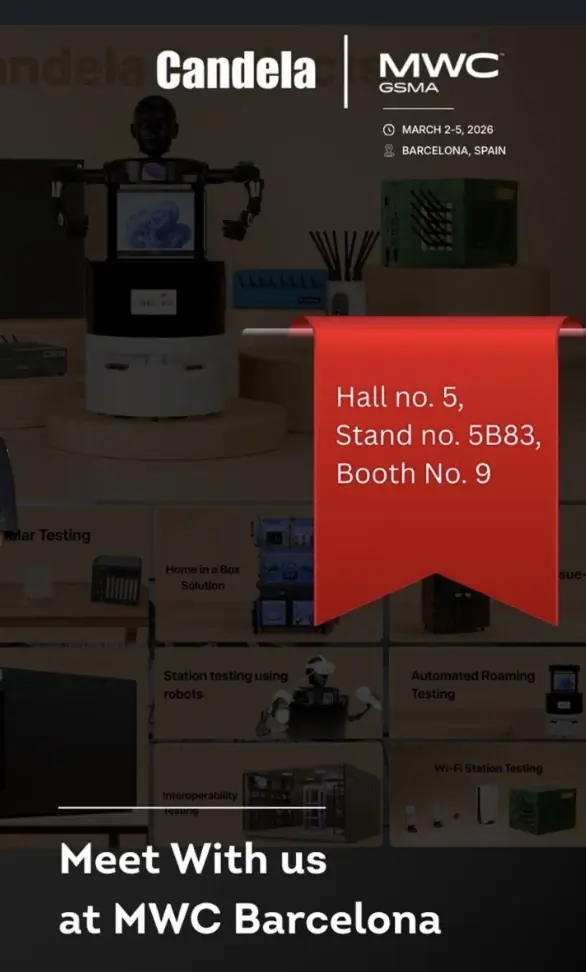 邁訊科技和Candela一起參加MWC2026西班牙
