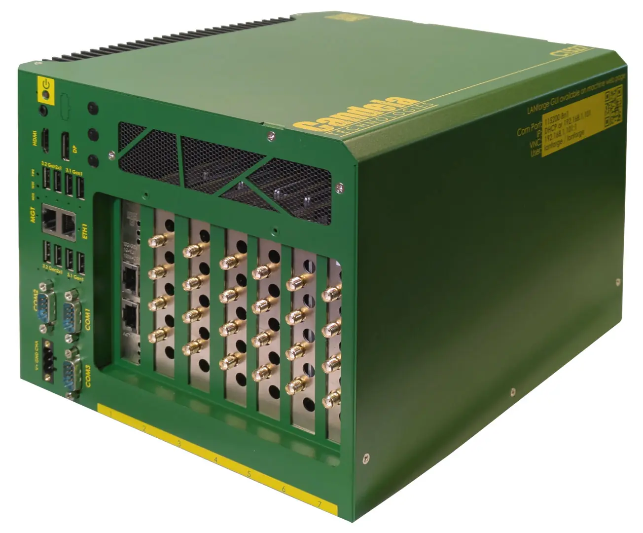 [Candela]新產品發表CT527-6w7m4-10g-cu-高密度WiFi74x4三頻用戶模擬器